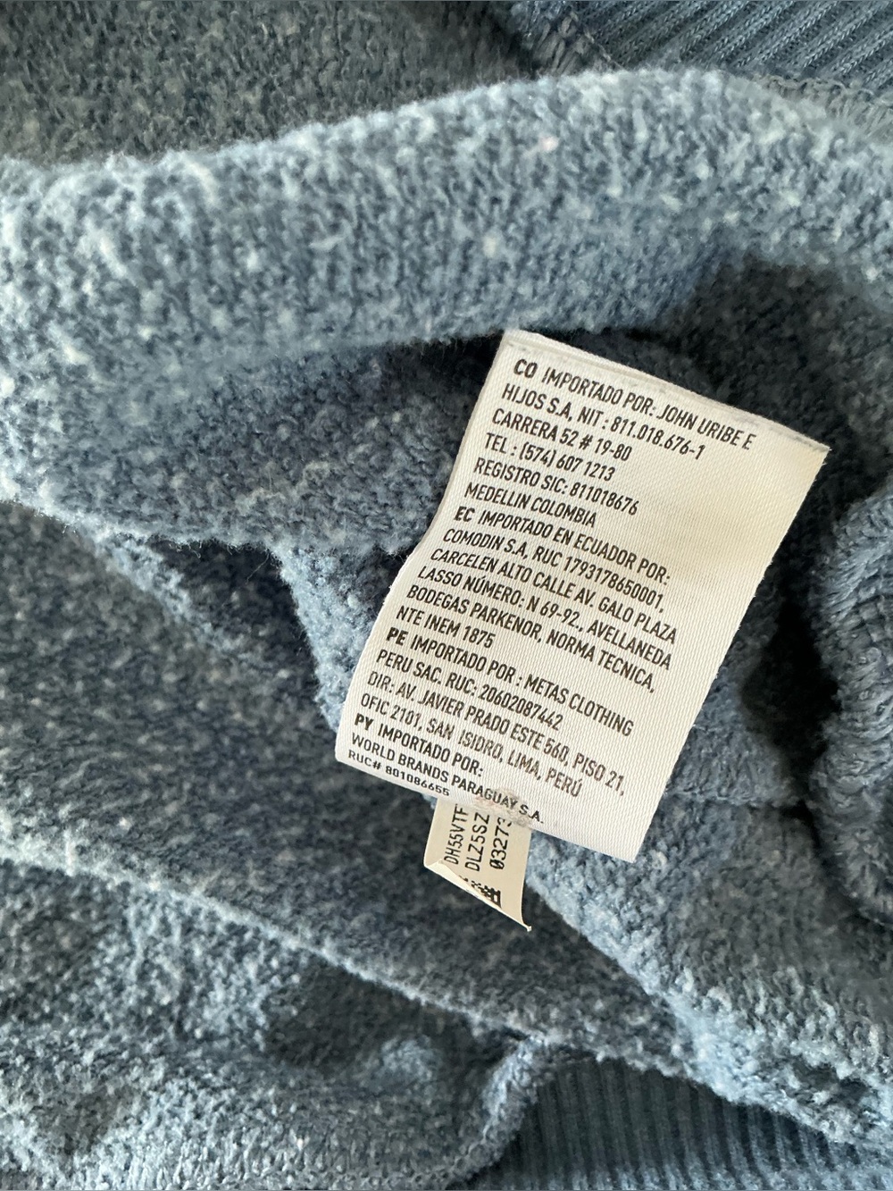 American Eagle Outfitters Dusty Blue Skeleton & Floral Crewneck Sweatshirt M - Picture 5 of 11